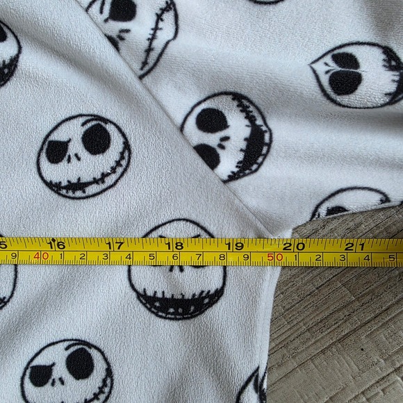 Disney Tim Burton Nightmare Before Christmas Jack Skellington Pajama/sleep Top M - Picture 4 of 5